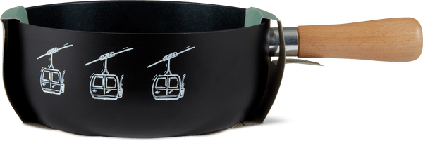 Kitchen & Co. Caquelon Ø 22 cm, nero