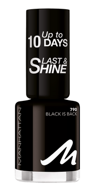 Manhattan Last&Shine mh Last&Shine Nail Pol 790 Black is back