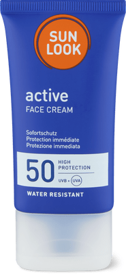 Sun Look Active Crema viso IPS 50, resistente all’acqua