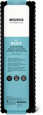 Quicheform rechteckig
