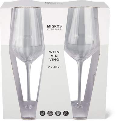 Migros Kitchen & Co. Weingläser 2er Set
