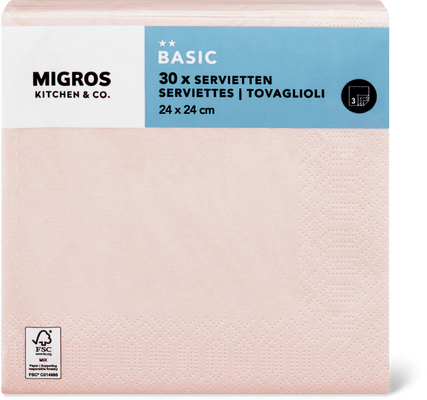 Migros Kitchen & Co. Tovaglioli di carta