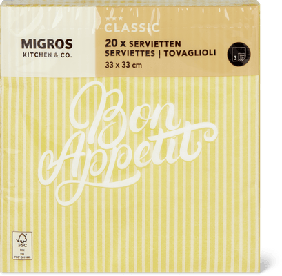 Migros Kitchen & Co. Tovaglioli di carta