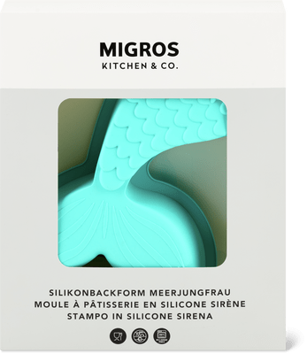Migros Kitchen & Co. Backform Mermaid, Silikon