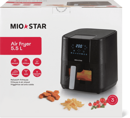 Mio Star Air Fryer 5,5 l