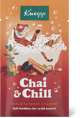 Kneipp Bain moussant Chai & Chill Cardamome et tonka