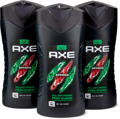 Axe Shower Gel  Africa 3-in-1