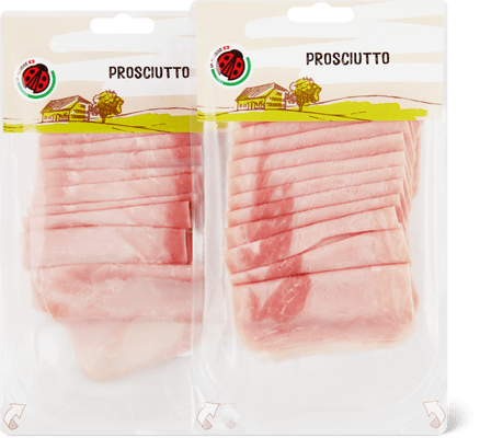 Prosciutto en tranches ultrafines