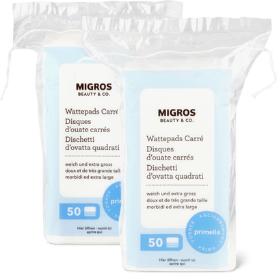 Beauty & Co. Wattepads Carré Duo