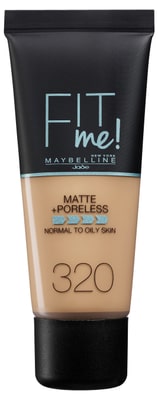 Maybelline Matte + Poreless Make-Up 320 Natural Tan