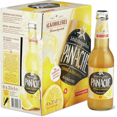 Schützengarten Panaché Citron et edelweiss sans alcool