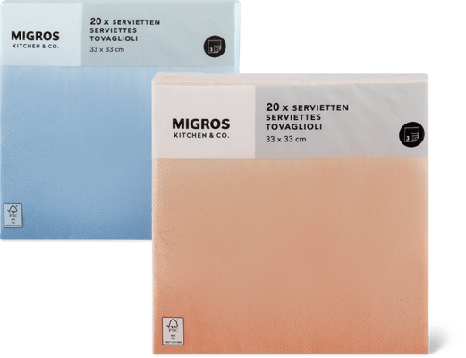 Migros Kitchen & Co. Serviettes en papier