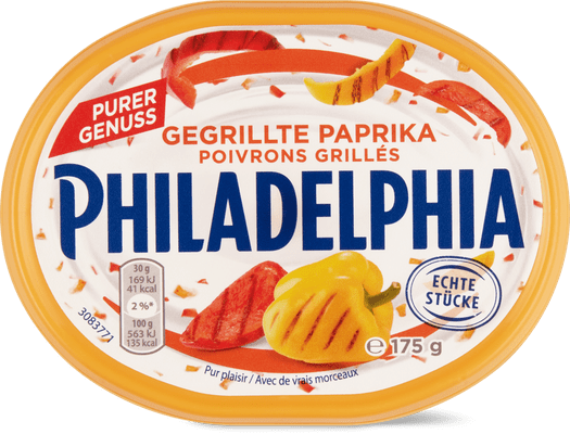 Philadelphia Fromage frais Poivrons grillés