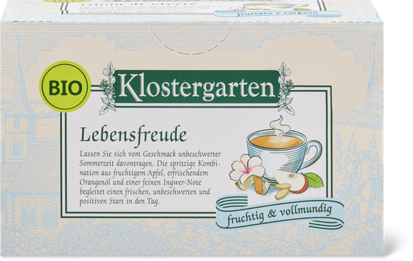 Klostergarten Bio Infuso alla frutta Gioia di vivere fruttato e corposo