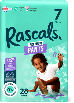 Rascals Couches Taille 7, 17+ kg