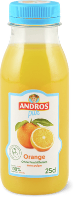 Andros succo arancia senza pulpo