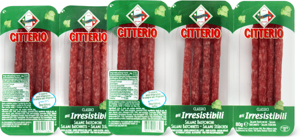 Citterio Bastoncini di salame Irresistibili