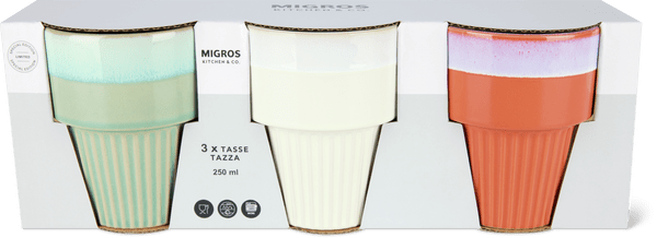 Migros Kitchen & Co. Tazze trio