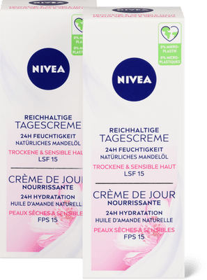 Nivea Ricca crema da giorno Nivea in conf. da 2