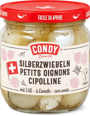 Condy Schweizer Silberzwiebeln mit Dill
