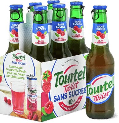 Tourtel Twist Lampone senz'alcol, senza zucchero