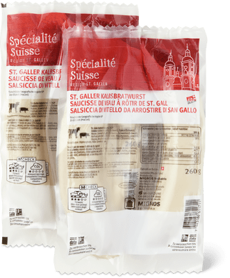 Spécialité Suisse Salsiccia di vitello