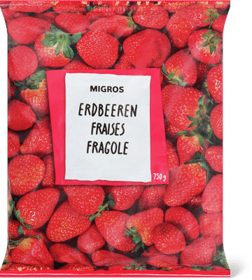 Migros Erdbeeren