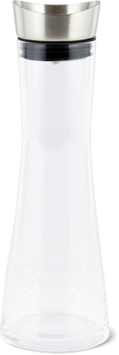 Migros Kitchen & Co. Karaffe Star mit Edelstahldeckel Transparent, 1L