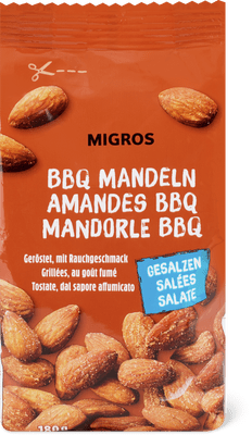 Migros BBQ Mandeln geröstet & gesalzen