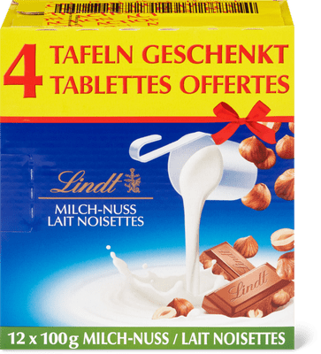 Lindt Latte con nocciole