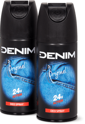 Denim Deodorant Spray, Original  24-Hour
