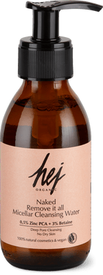 Hej Organic Naked Remove It All Micellar Cleansing Water