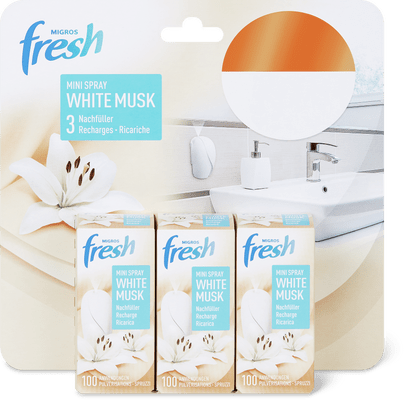 M-Fresh Mini Spray Nachfüller  White Musk