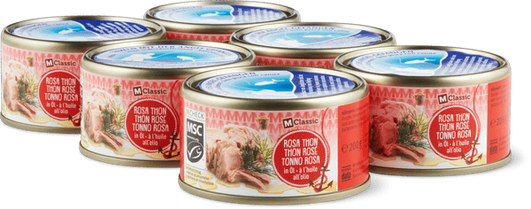 M-Classic MSC Tonno rosa in olio