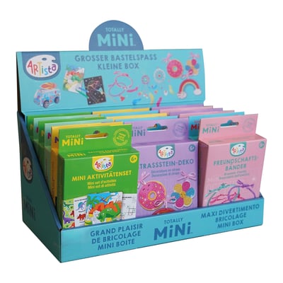 Travel minis display