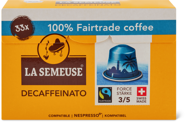 La Semeuse Decaffeinato 33 capsules