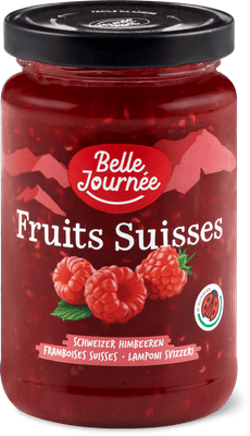 Belle Journée Fruits Suisses IP-SUISSE Confiture Framboises suisses