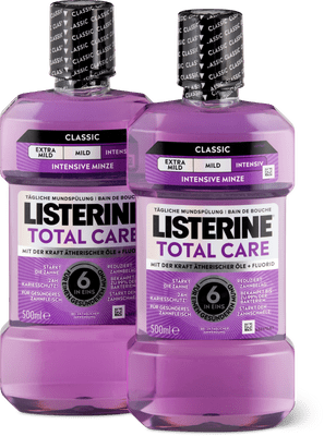 Listerine Mundspülung Total Care Zahn-Schutz