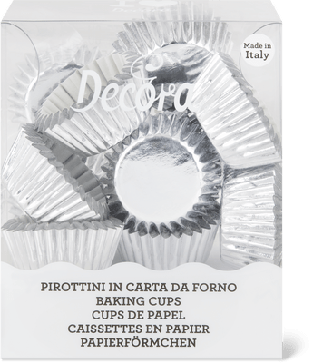 Pirottini per praline argento
