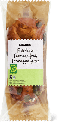 Migros Plaited Swiss Bread cream cheese