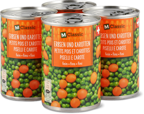 M-Classic Erbsen und Karotten fein