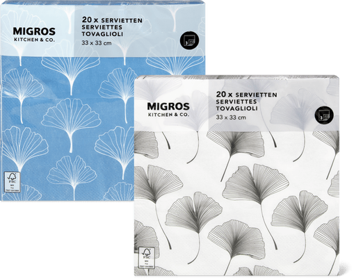 Migros Kitchen & Co. Serviettes en papier