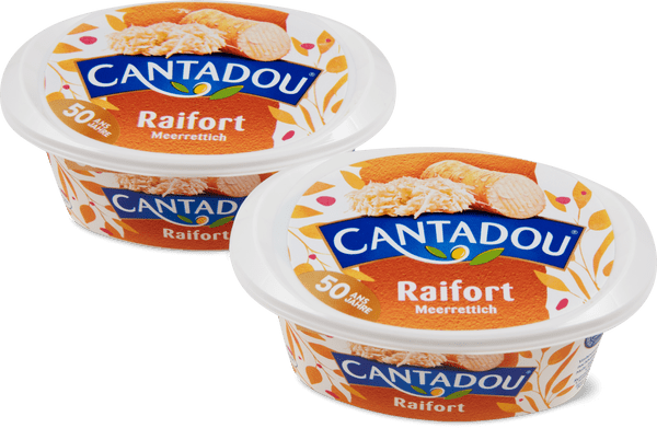 Cantadou Fromage frais Au raifort