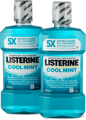 Listerine Cool Mint mouthwash
