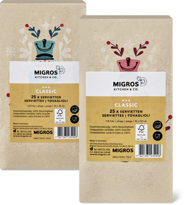 Kitchen & Co. Tovaglioli di carta