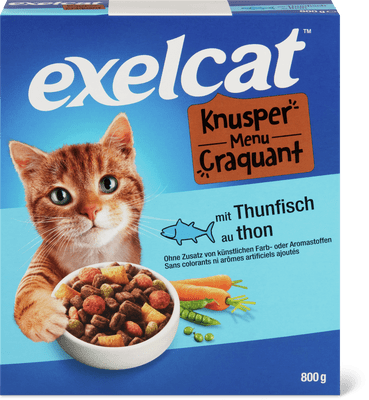 Exelcat Menu craquant au thon