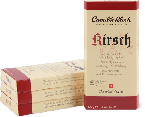 Camille Bloch Kirsch mit Zuckerkruste Milchschokolade