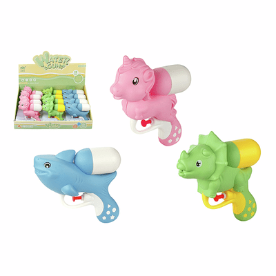 Pistola ad acqua a forma di animale assortis