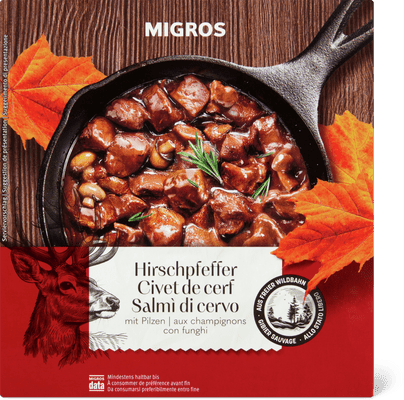 Migros Salmì di cervo  cotto