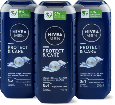 Nivea Gel douche Protect & Care 3 in 1